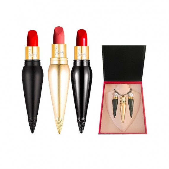 CHRISTIAN LOUBOUTIN Velvet Matte Lip Colour X3 Set 克里斯提·魯布托啞光唇膏套裝三支