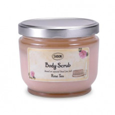 SABON Body Scrub 600g Rose Tea 薩邦身體磨砂 600g 玫瑰花茶