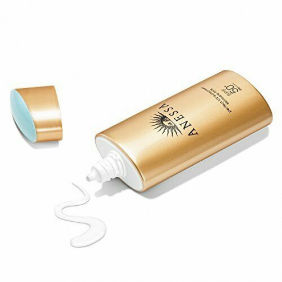 SHISEIDO Anessa Perfect UV Sunscreen Skincare Milk 90ml   資生堂安耐曬金鑽高效防曬露