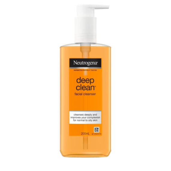 NEUTROGENA Deep Clean Facial Cleanser 200ml 深層潔淨露