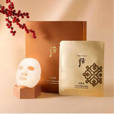 THE HISTORY OF WHOO Cheongidan Radiant Regenerating Gold Concentrate Mask 1pc 后 天氣丹華炫黃金精華面膜 一片