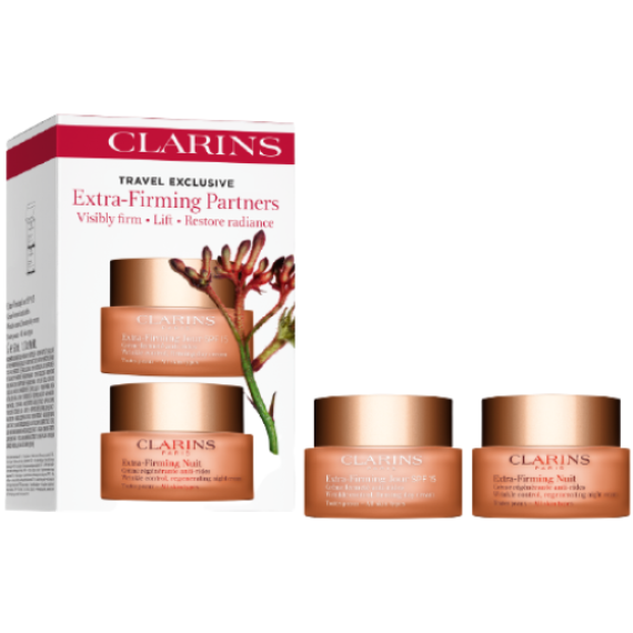 CLARINS Extra Firming Cream Set 50ml X2 嬌韻詩 煥顏緊緻日夜保養套裝 50ml X2 