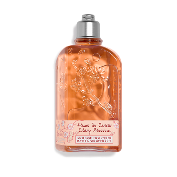 L'OCCITANE Cherry Blossom Bath & Shower Gel 250ml 歐舒丹 櫻花沐浴啫喱 250ml