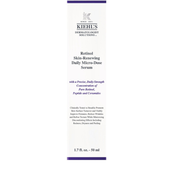 KIEHL'S Retinol Skin-Renewing Daily Micro-Dose Serum 50ml 科顏氏 醫學淡紋緊緻再生精華 50ml