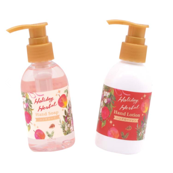 CHARLEY Holiday Herbal Hand Soap & Hand Lotion Gift Set 雪之元 洗手液和護手霜套裝