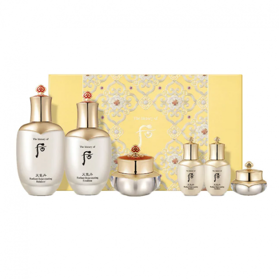 THE HISTORY OF WHOO Choeng Hwahyun Set (6pcs)   后 天氣丹重生修護套裝 (6件套)