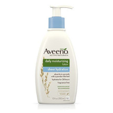 AVEENO Daily Moisturizing Lotion 350ml 天然燕麥輕透水潤保濕乳