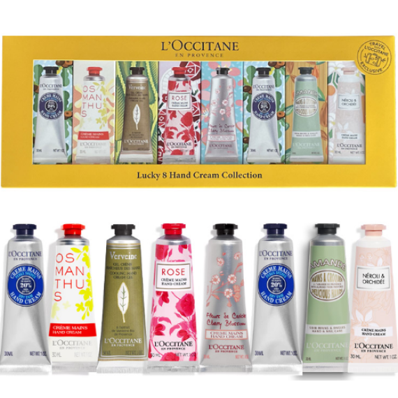 LOCCITANE Lucky 8 Hand Cream Collection 30mlx8 歐舒丹 幸運潤手霜