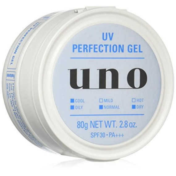 SHISEIDO - UNO UV Perfection Gel For Men SPF30 PA+++ 80g 男士專用多效合一控油保濕防曬啫喱面霜