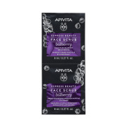 APIVITA Face Scrub Bilberry for Brightening Face Mask 6x2x8ml 山桑子亮白煥采磨砂面膜