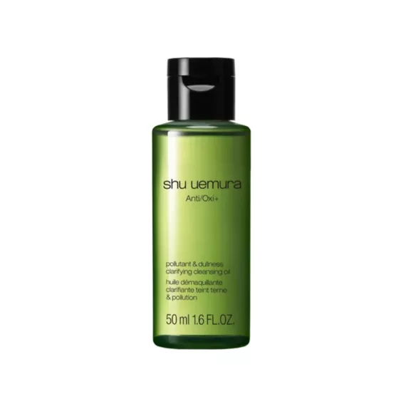 小樣品 - SHU UEMURA Anti/Oxi+ Pollutant & Dullness Clarifying Cleansing Oil 50ml 綠茶抗污染潔顏油