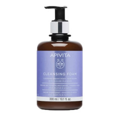 APIVITA Cleansing Foam With Olive & Lavender 300ml 薰衣草橄欖全效潔面霜