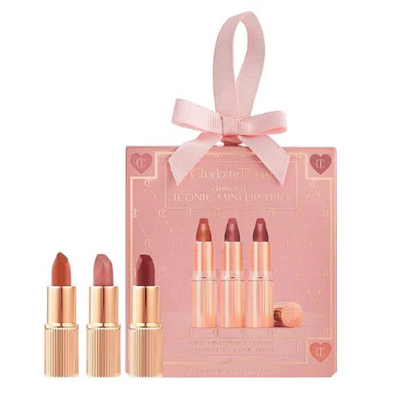 (LIMITED EDITION) CHARLOTTE TILBURY Iconic Mini Lip Trio 1.5gx3 迷你唇膏三件套裝