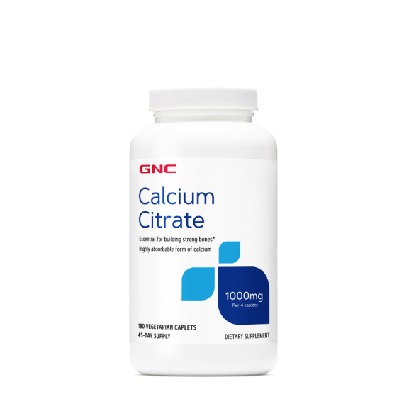 GNC Calcium Citrate1000mg 180pcs 檸檬酸鈣片1000毫克 180粒