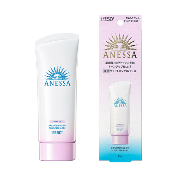 **NEW** SHISEIDO Anessa Brightening UV Sunscreen Gel Tone Up SPF50+ PA++++ 90g 資生堂 安耐曬 極防水亮白UV乳霜