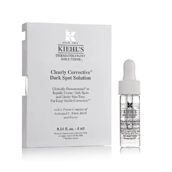 小樣品-KIEHL'S Clearly Corrective Dark Spot Solution 4ml 科顏氏 醫學維C淡斑精華 