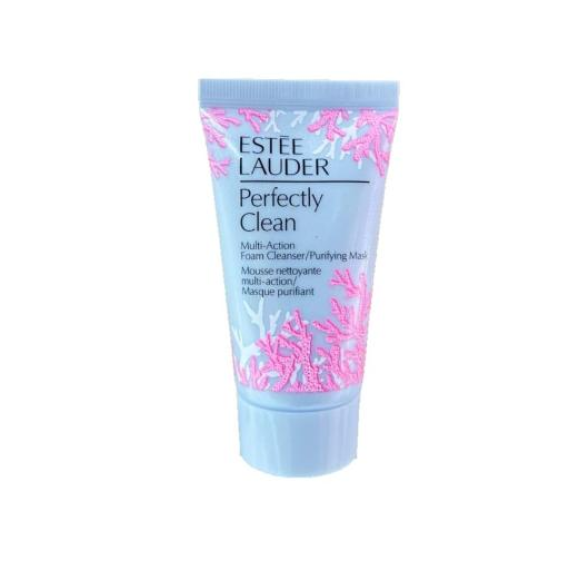 小樣品- ESTEE LAUDER Perfectly Clean Multi-Action Foam Cleanser/Purifying Mask 30ml 雅詩蘭黛 全效深層淨肌潔面泡沫/面膜