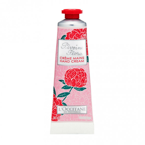 VE CYCLE~L'OCCITANE Pivoine Flora Hand Cream 75ml   歐舒丹牡丹花香潤手霜 75ml