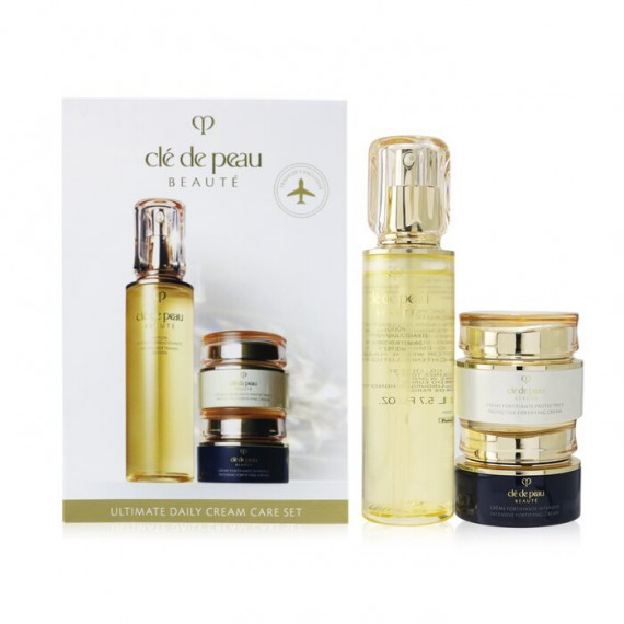 CLE DE PEAU Ultimate Daily Cream Care Set 3pcs 肌膚之鑰基礎保養精華霜組 (3件組套裝)