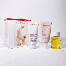 CLARINS A Beautiful Pregnancy New Set 3pcs 嬌韻詩美麗孕期護理套組新裝三件套裝