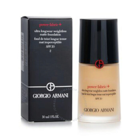 GIORGIO ARMANI Power Fabric+ Ultra Longwear Weightless Matte Foundation 30ml SPF20 阿瑪尼持久零瑕粉底液 