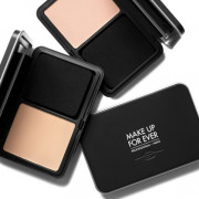 #R210 Pink Alabaster - MAKE UP FOR EVER Matte Velvet Skin Compact Blurring Powder Foundation 11g 玫珂菲柔霧空氣粉餅